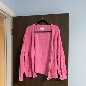 Old Navy Pink Women's size XXL Cardigan